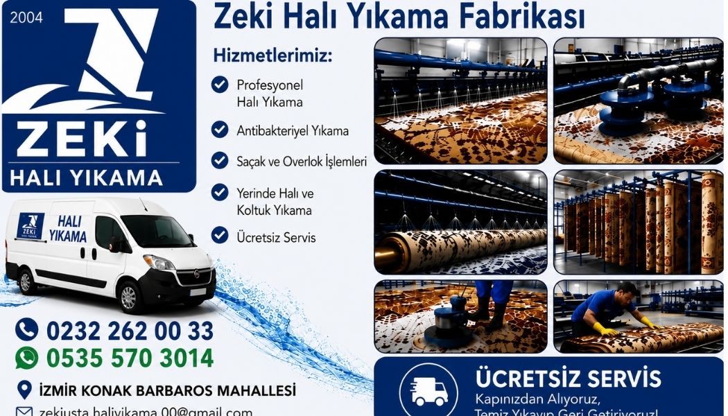 Konak Barbaros Mahallesi Profesyonel Halı Yıkama Çözümleri